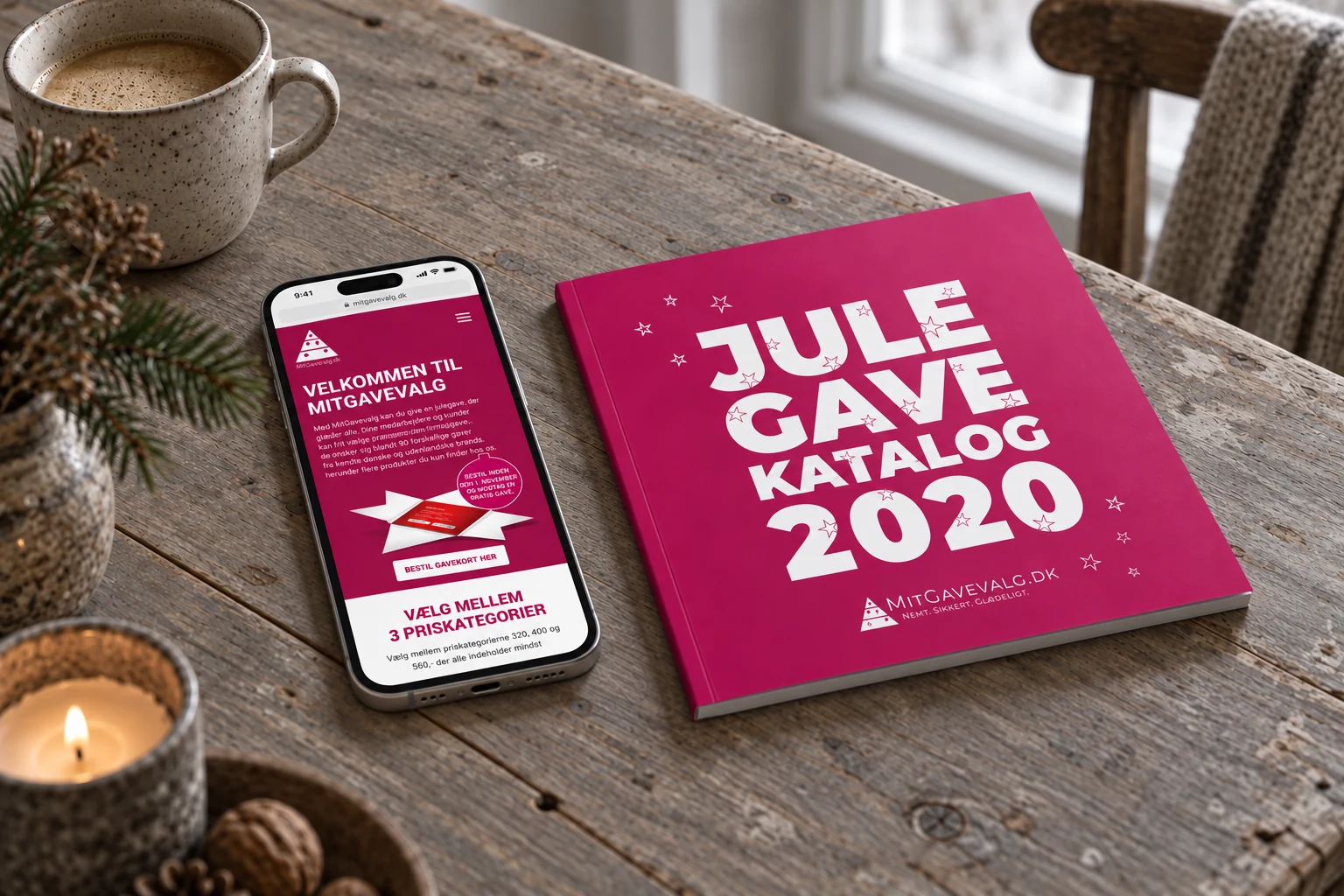MitGavevalg.dk — supplerende visning