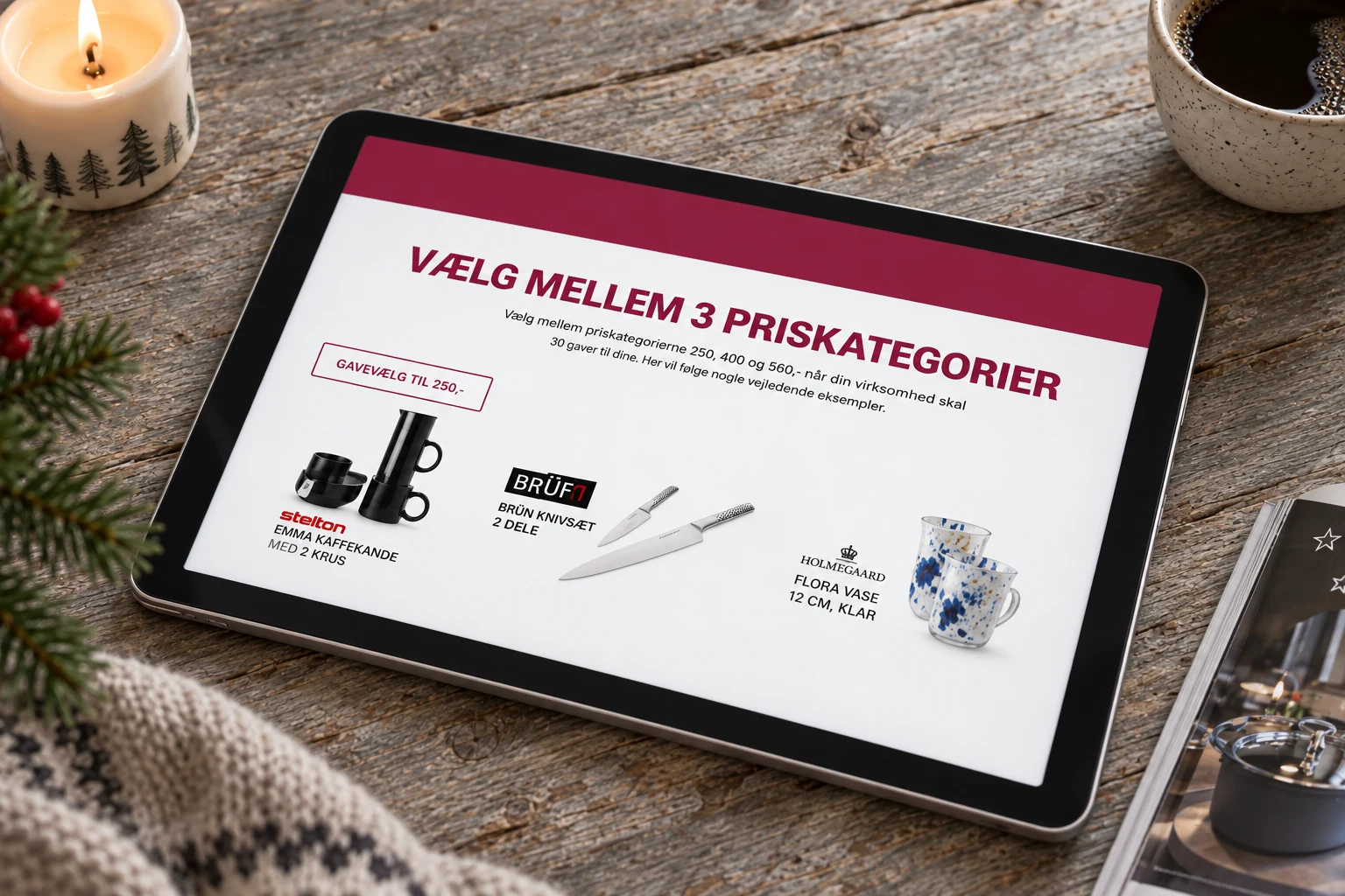 MitGavevalg.dk — Projektet tæt på