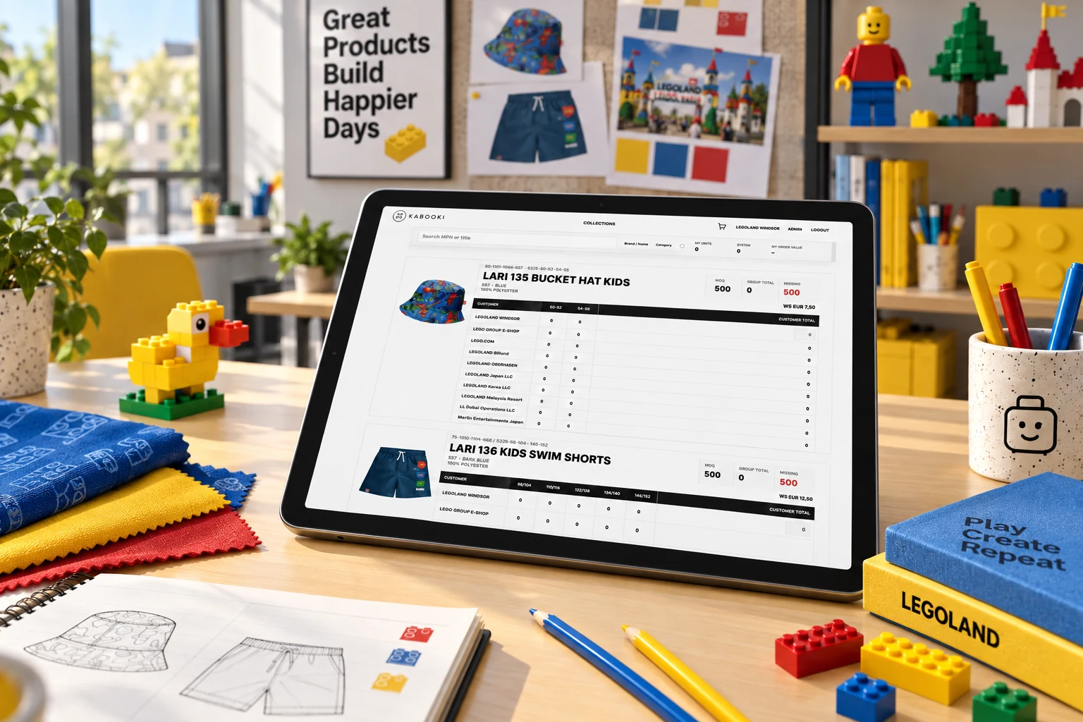 LEGOLAND Preorder Shop — Projektet tæt på