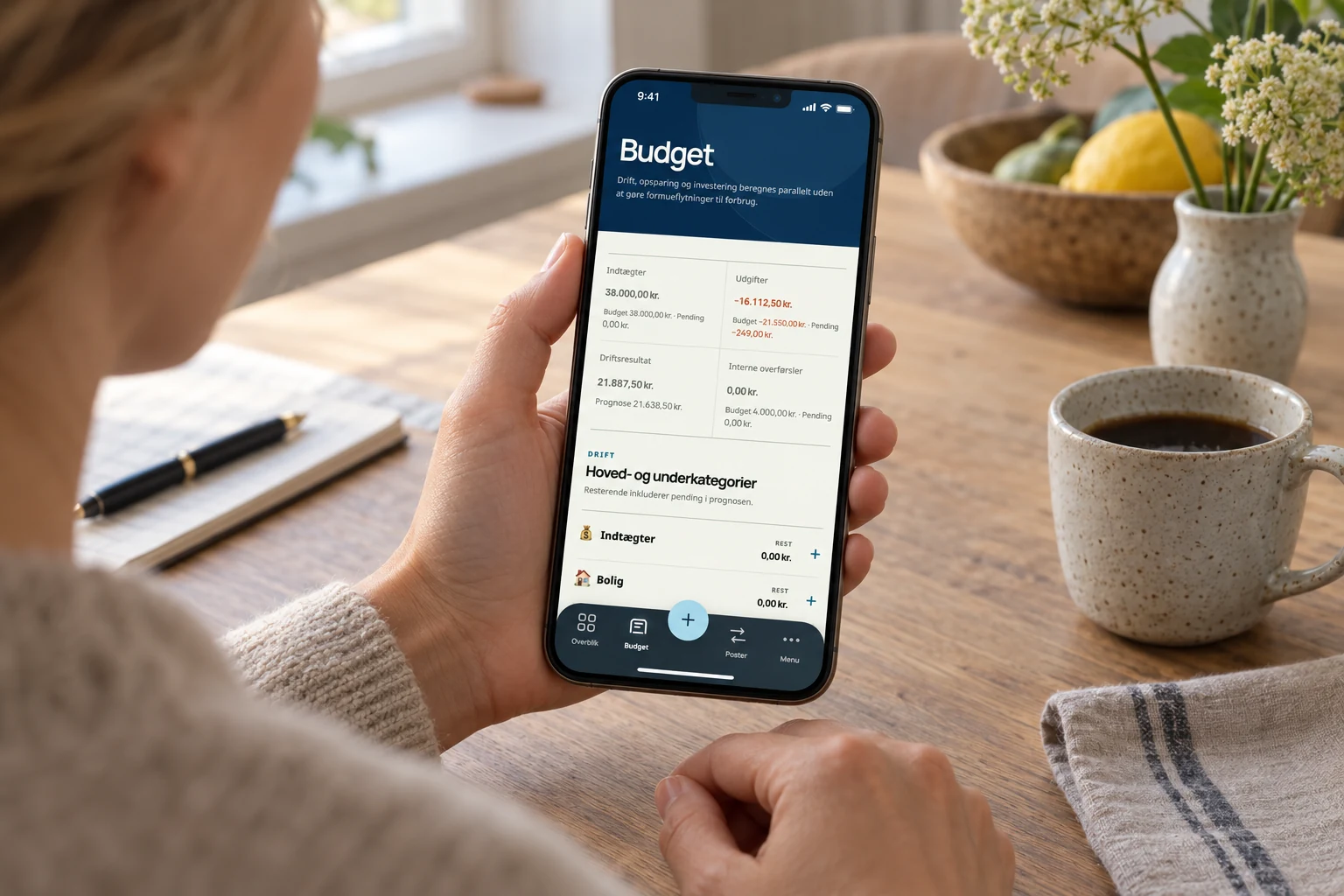 RI Finance — budget på mobilen
